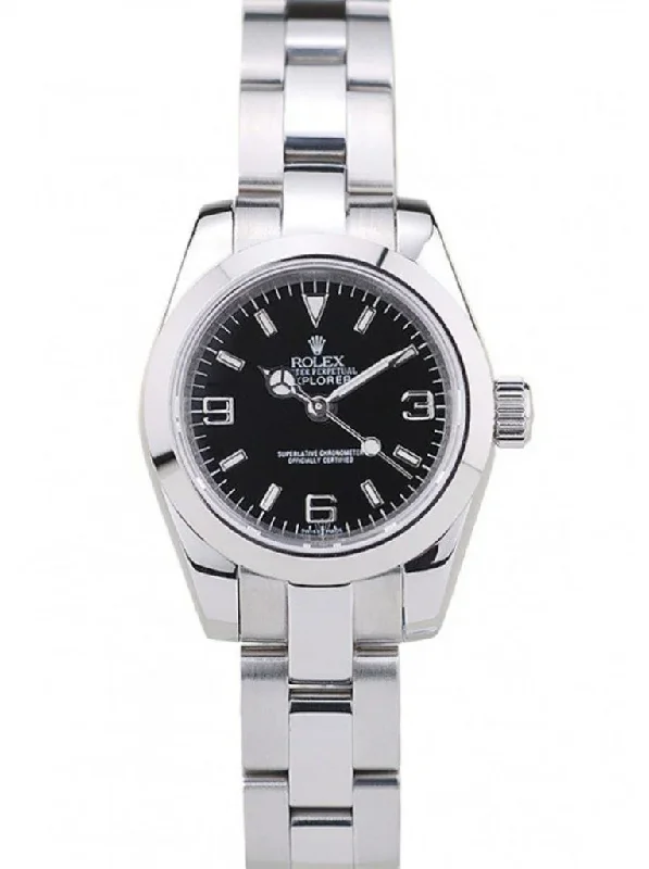 Superclone Rolex Explorer 26mm Black Dial SLR157