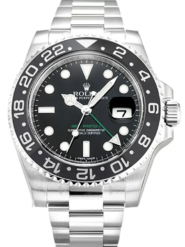 Superclone Rolex GMT-Master II 40mm Black Dial 116710