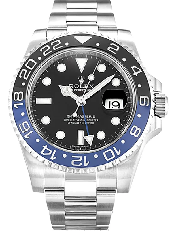 Superclone Rolex GMT-Master II 40mm Black Dial 116710BLNR “Batman”