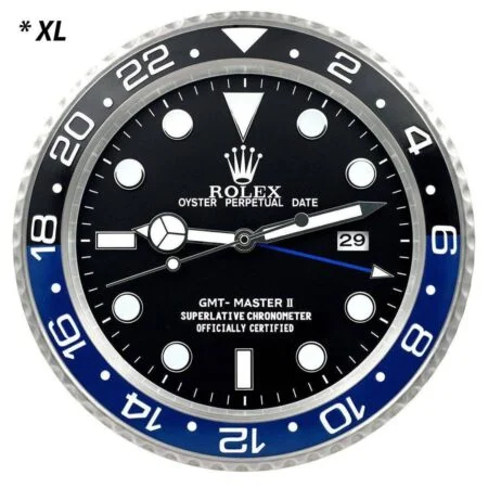 	ROLEX WALL CLOCK – GMT MASTER II BATMAN